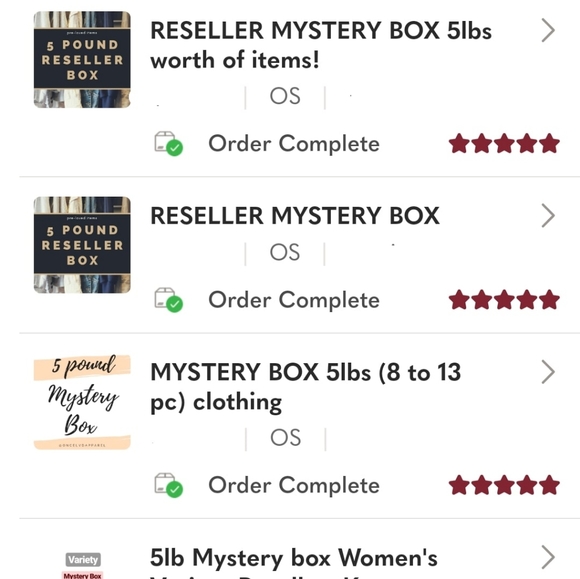 RESELLER MYSTERY BOX up to 5lbs of clothes - Picture 3 of 11